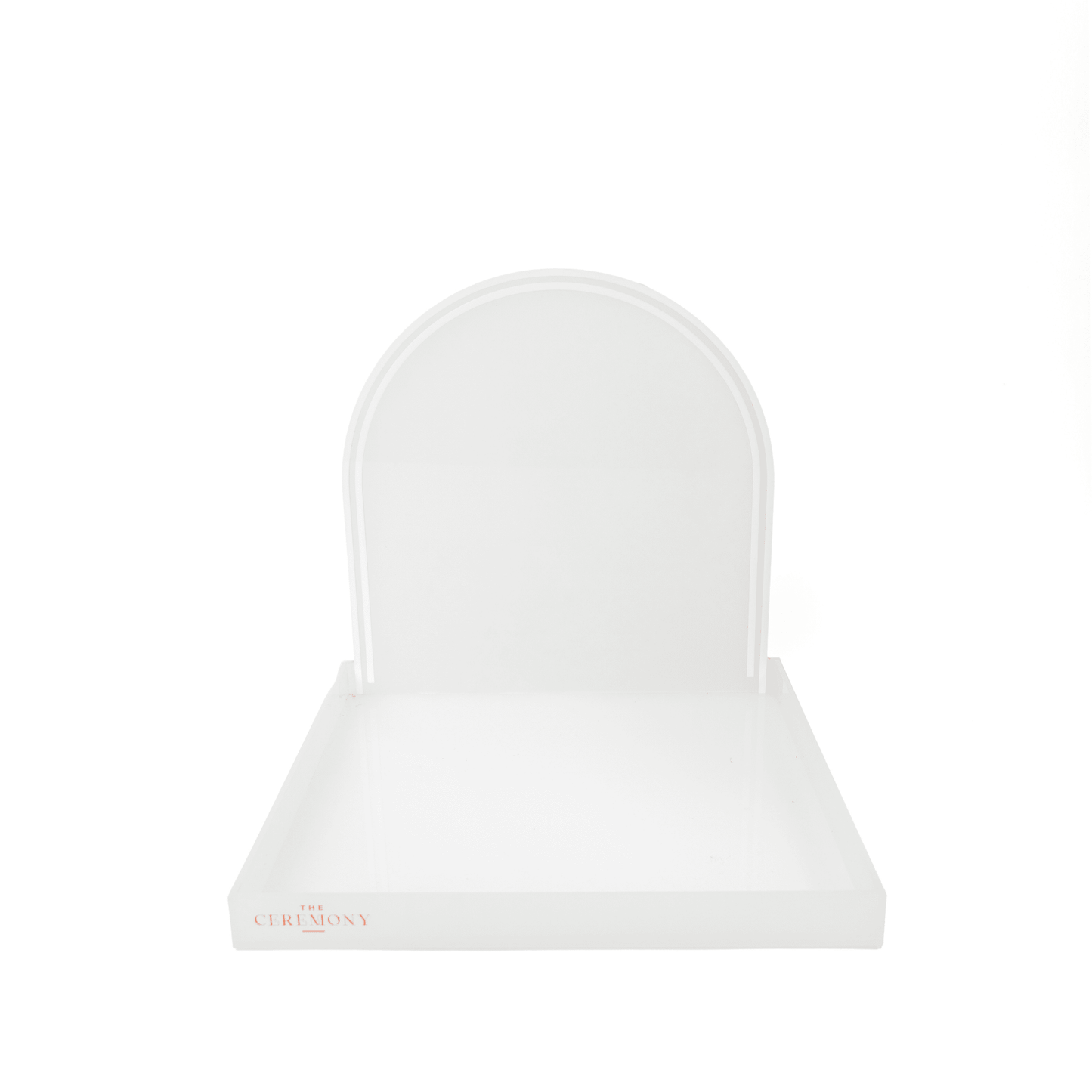 Frosted Arch Tray