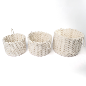 Canvas Rope Basket