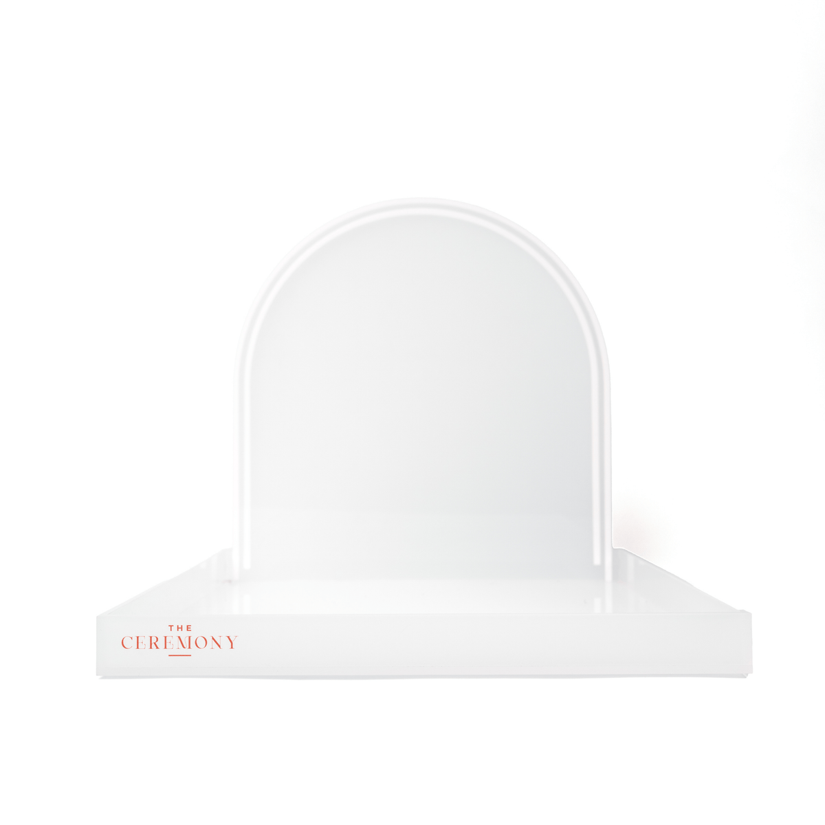 Frosted Arch Tray