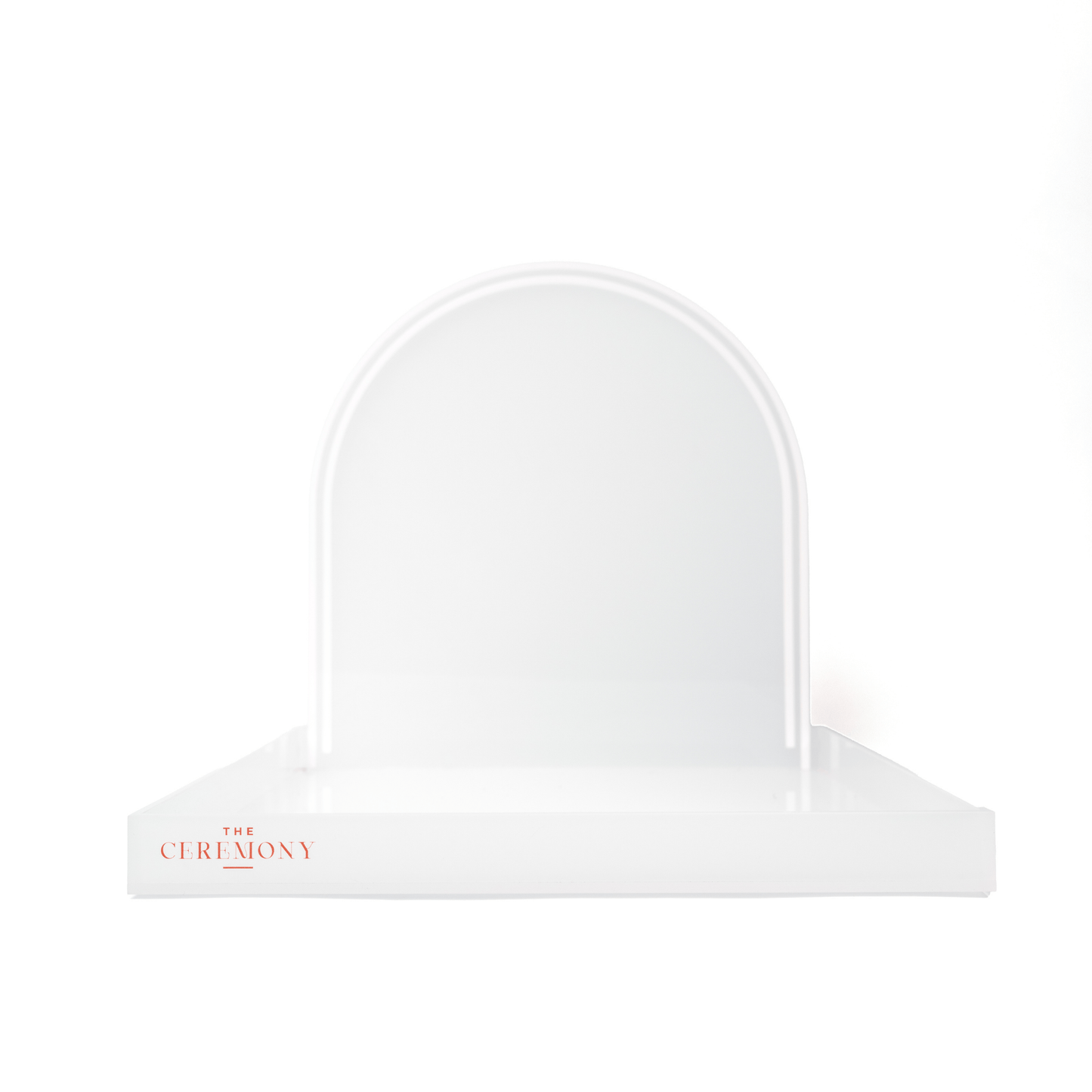Frosted Arch Tray