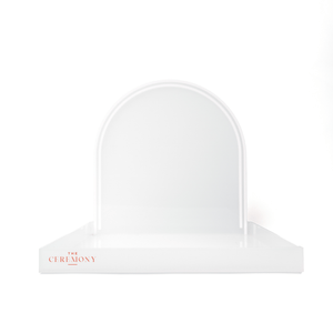 Frosted Arch Tray