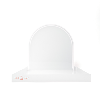 Frosted Arch Tray