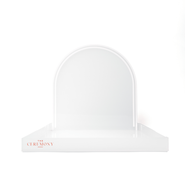 Frosted Arch Tray
