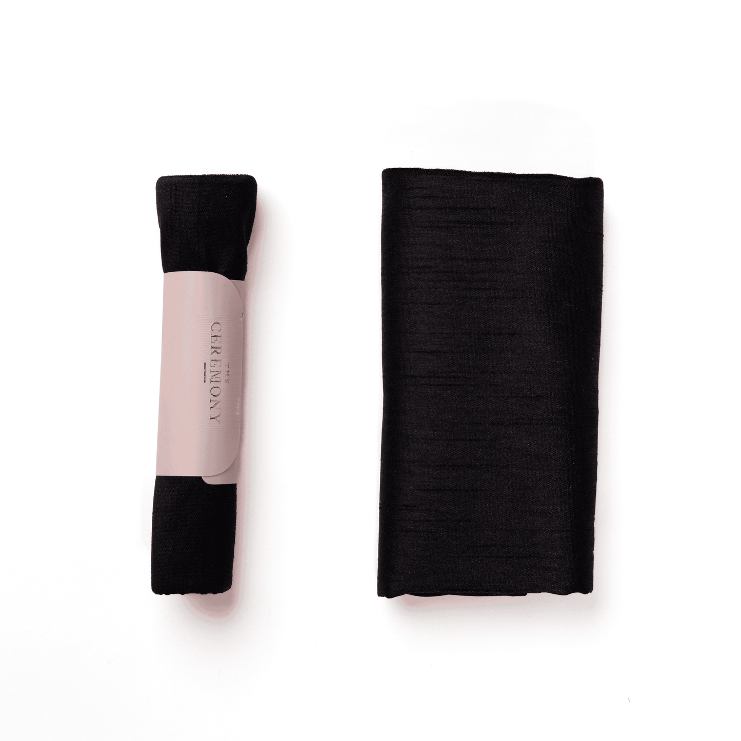 Raw Silk - Black