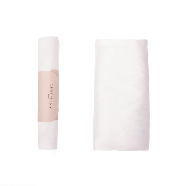 Raw Silk - White